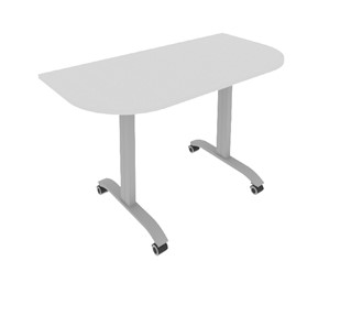 Cкладной мобильный стол СМ-5.1, Серый в Курске