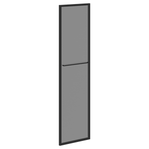 Дверь стеклянная в рамке левая LOFTIS Сосна Эдмонт LMRG 40 L (790х20х1470) в Курске