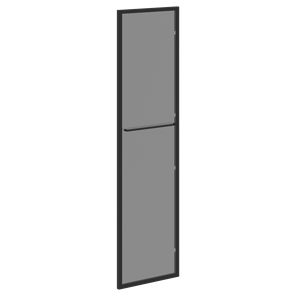 Дверь стеклянная в рамке правая LOFTIS Сосна Эдмонт LMRG 40 R (790х20х1470) в Курске
