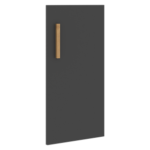 Дверь для шкафа низкая правая FORTA Черный Графит FLD 40-1(R) (396х18х766) в Курске