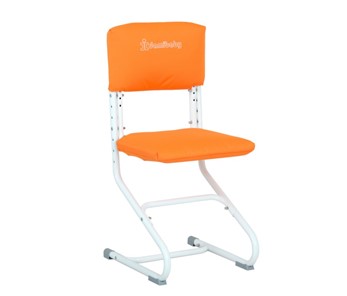 Комплект чехлов на сиденье и спинку стула СУТ.01.040-01 Оранжевый, Замша в Курске