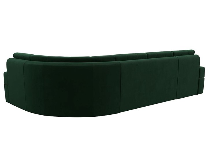 П-образный диван Лига-035, Зеленый (велюр) в Курске - изображение 6