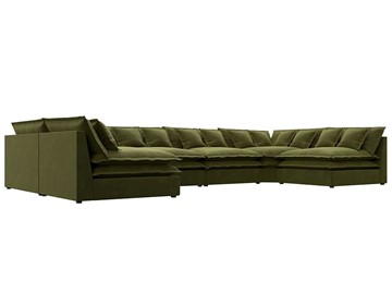 П-образный диван Лига-040, Зеленый (микровельвет) в Курске - предосмотр 2