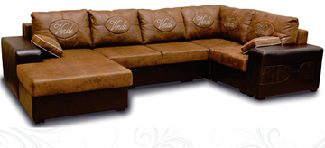 П-образный диван Плаза 405х210 в Курске
