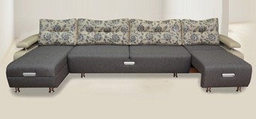П-образный диван Престиж-15 микс в Курске - предосмотр 1