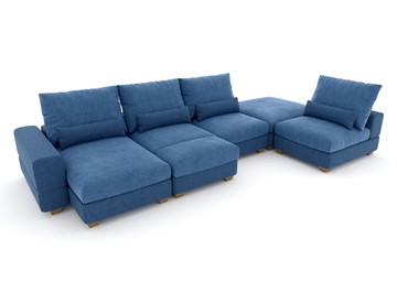 П-образный диван V-10-M П (П1+Д4+Д2+УС+ПС), Memory foam в Курске