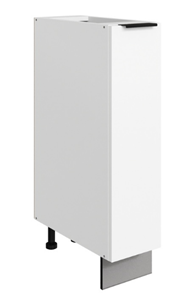 Шкаф рабочий Стоун L200 (1 дв.гл.) (белый/джелато софттач) в Курске