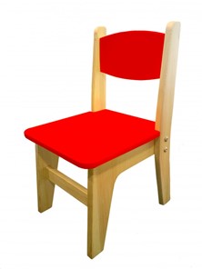 Детский стульчик Вуди красный (H 300) в Курске