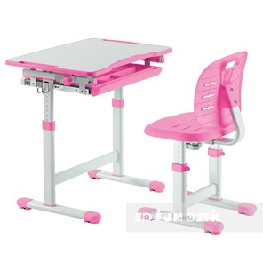 Растущий стол и стул Piccolino III Pink в Курске - предосмотр 1