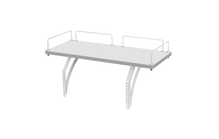 Детский стол-трансформер 1/75-40 (СУТ.25) + Polka_z 1/600 (2шт) белый/белый/Серый в Курске - изображение 1