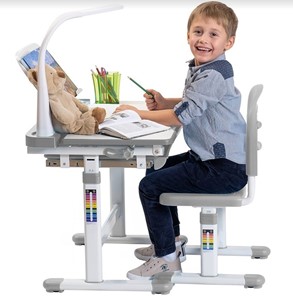 Детский стол-трансформер SET Holto-11 серый в Курске - предосмотр 9