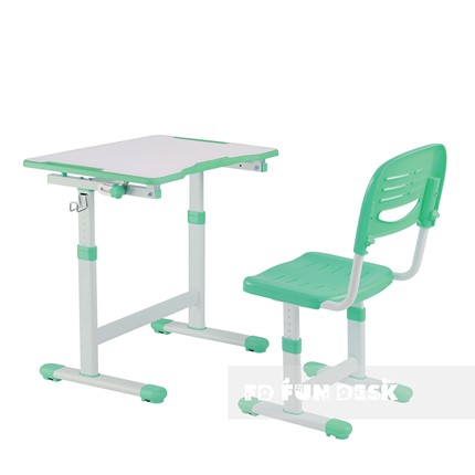 Парта растущая + стул Piccolino II Green в Курске - изображение