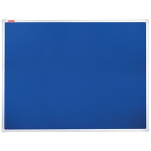 Доска  для объявлений c текстильным покрытием для объявлений 60х90 см синяя, ГАРАНТИЯ 10 ЛЕТ, РОССИЯ, BRAUBERG, 231700 в Курске