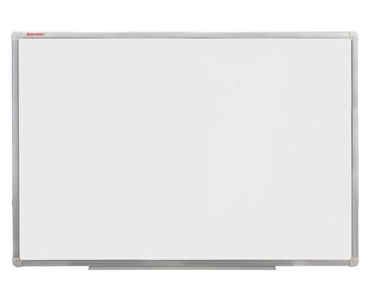 Магнитная доска для рисования BRAUBERG 100х150 см, алюминиевая рамка в Курске - изображение