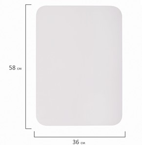 Магнитная доска для рисования BRAUBERG, 58х36 см с маркером, магнитом и салфеткой в Курске - предосмотр 8