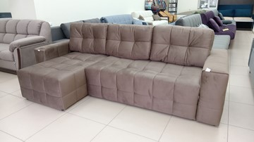 Угловой диван с оттоманкой Реал ДУ Graund 03 велюр в Курске