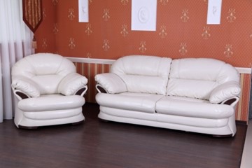 Прямой диван Квин 6 БД и 1 кресло в Курске