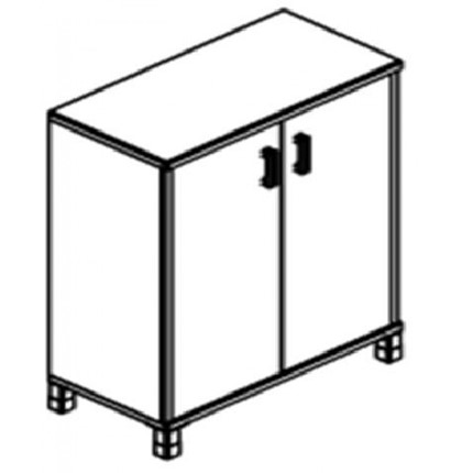 Шкаф для бумаг В-420.6 ДСП 900х450х1286 мм в Курске - изображение